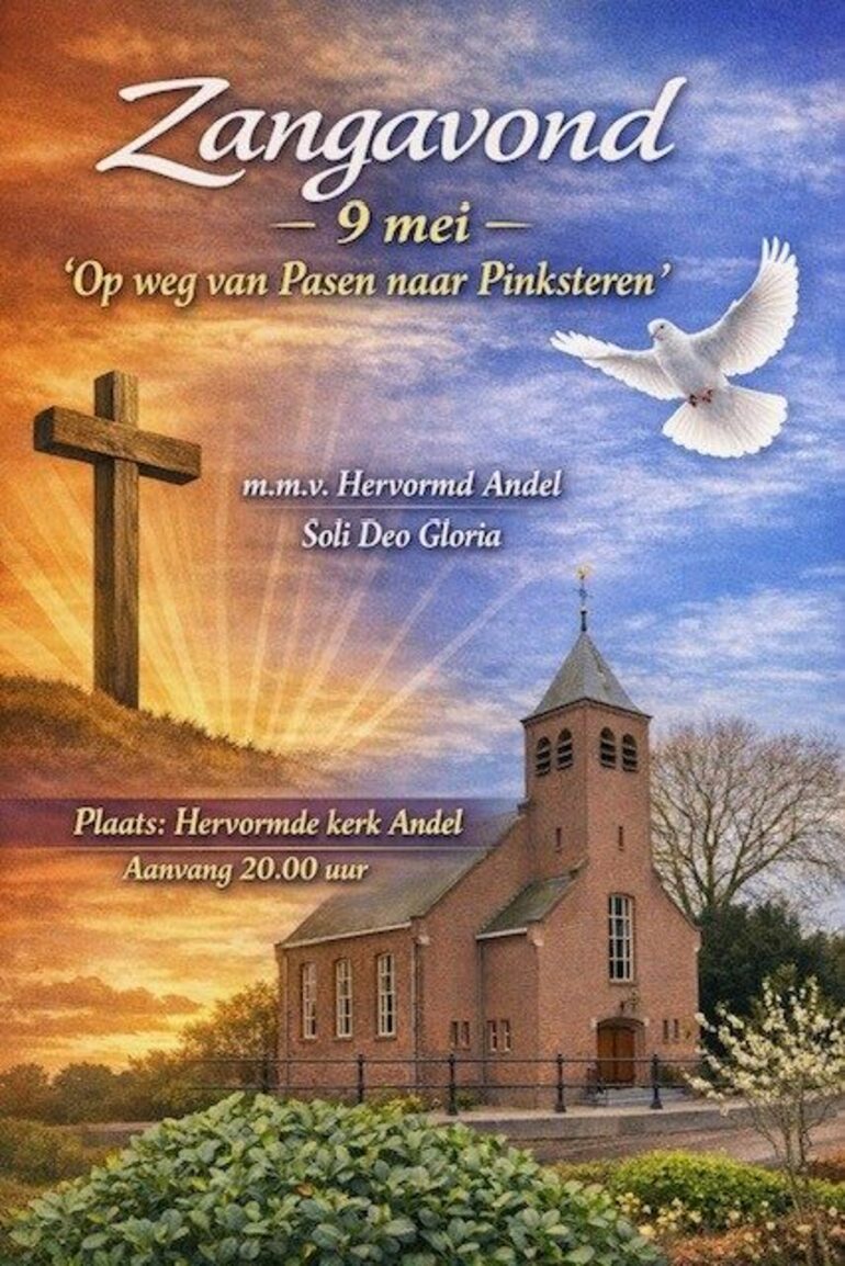 poster zangavond